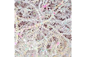 Uptotop: Diamond White Crinkle Cut Paper Shredd
