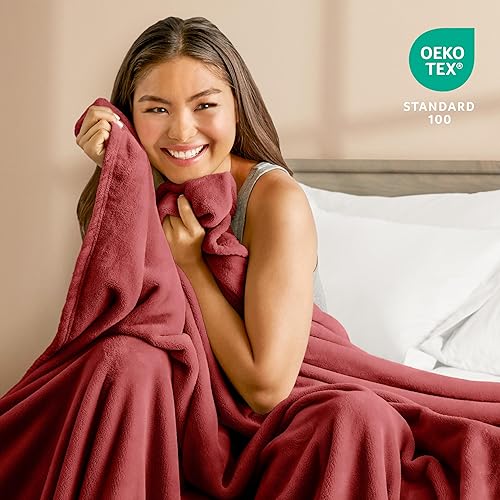 Miniatura 3 de Bare Home - Manta de vellón de microfelpa de peso ligero, para cama, sofá, campamento y viajes, abrigada y ultrasuave (tamaño matrimonialQueen,