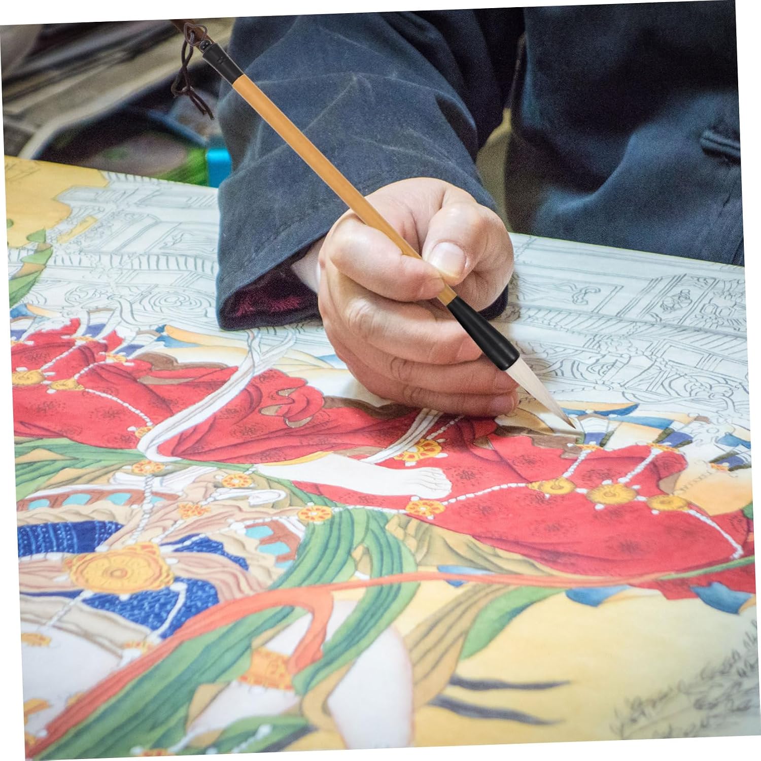 Students Calligraphy Brush for Writing Couplets and Painting Practice