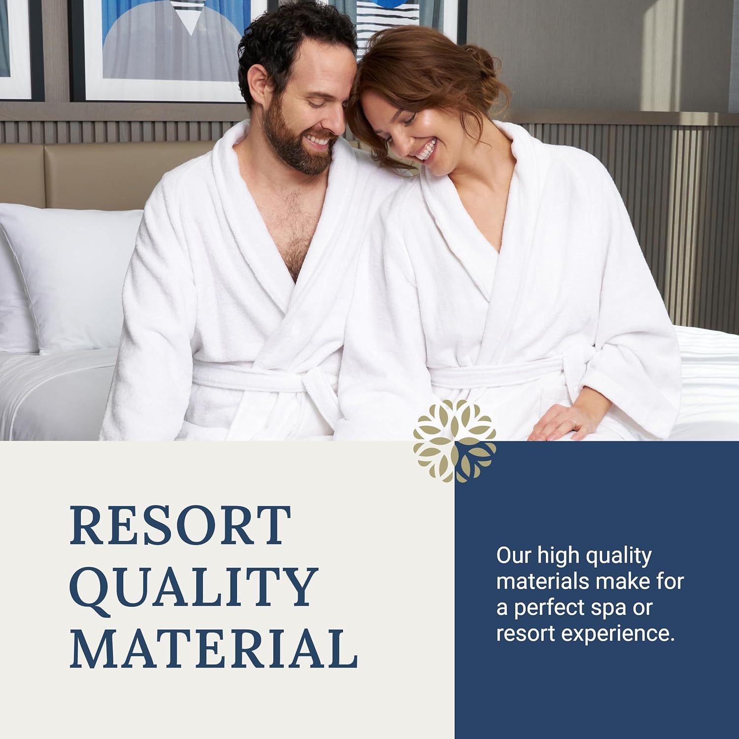 Kaufman Velour Shawl Collar Robes | Personalized & Monogramed | Unisex 100% Cotton Bathrobes for Men & Women, Luxury Hotel - Image 6