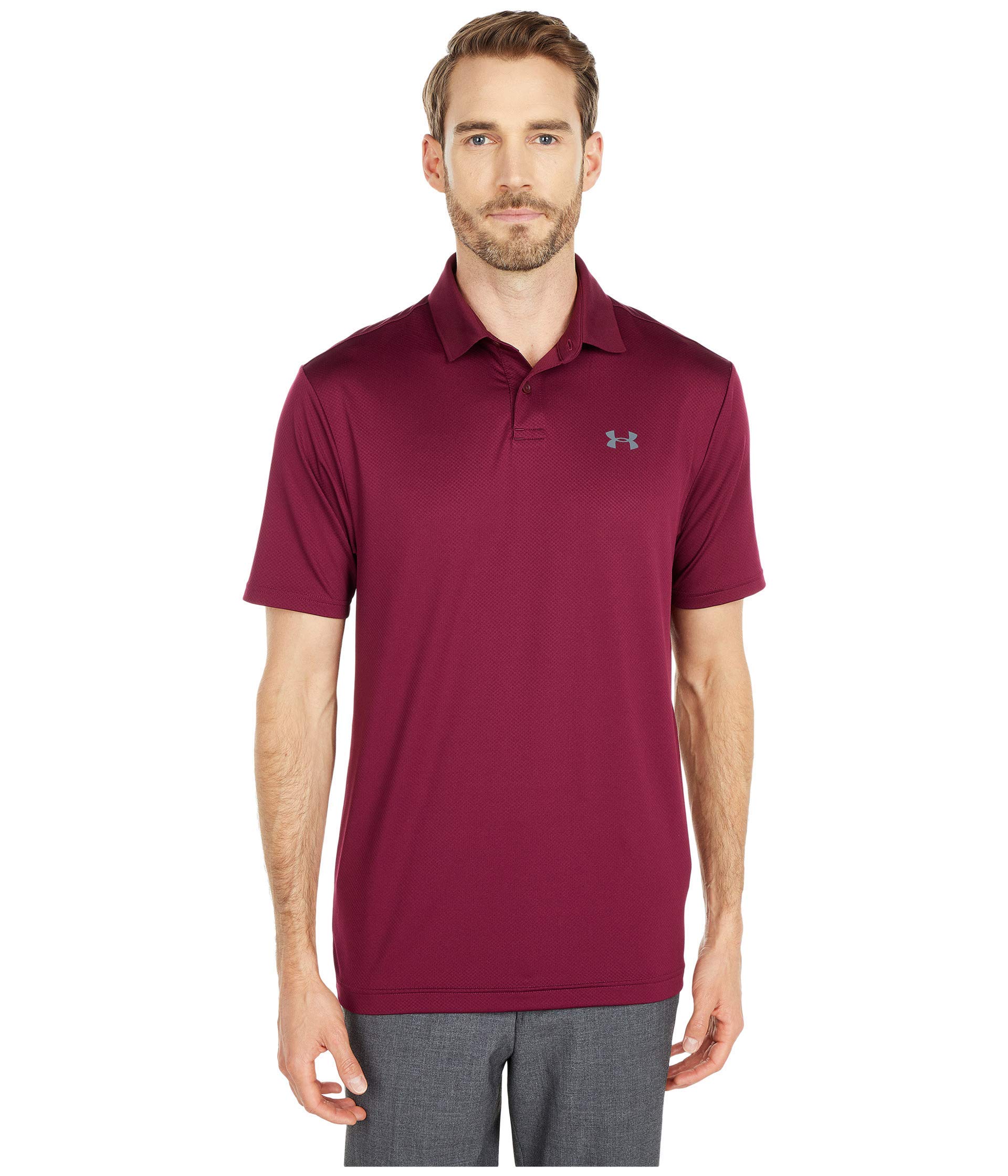 Under Armour Herren UA Performance Polo, sportliches Poloshirt, strukturiertes funktionales T-Shirt
