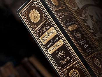 Harry Potter レア 貴重 GOLD ゴールド 置物 puzzle Harry Potter Puzzle for Fans of Hogwarts – Rare Playing Cards