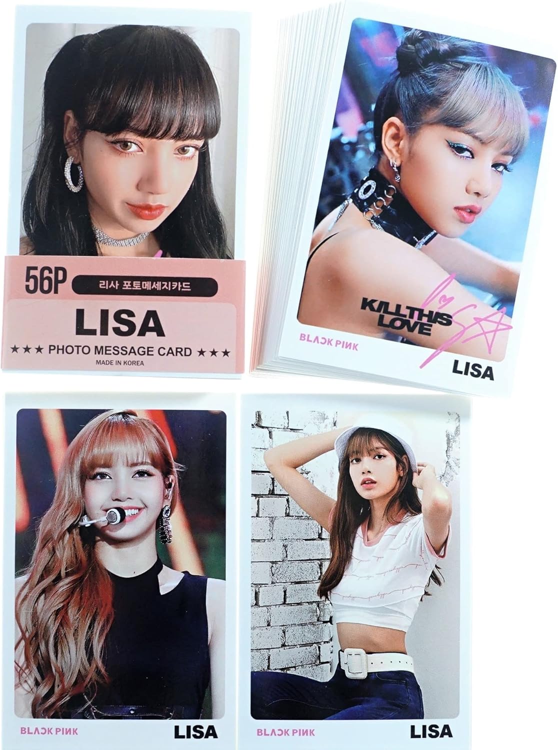blackpink リサ サイン 直筆 公式トレカ