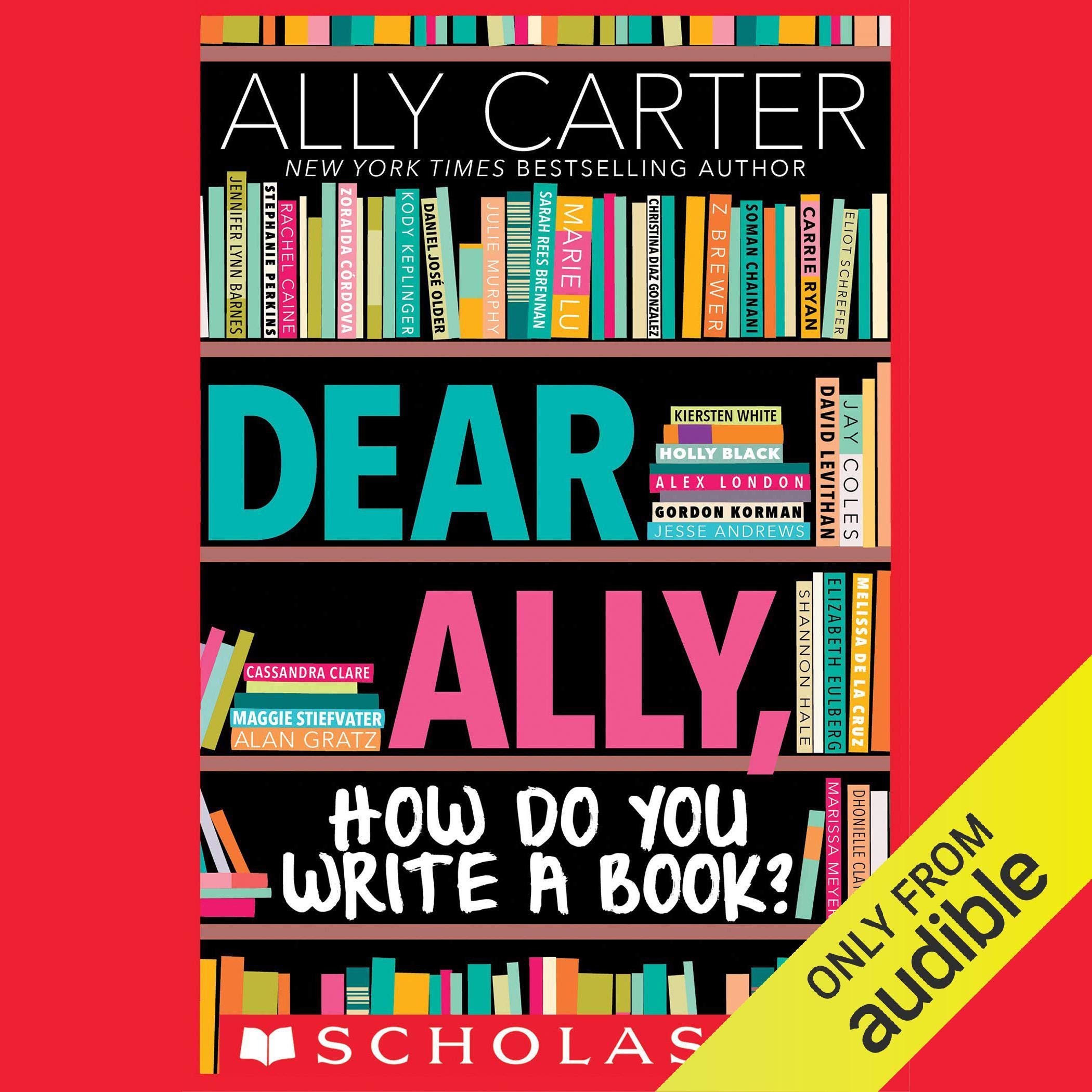 Cover art for Dear Ally, How Do You Write a Book