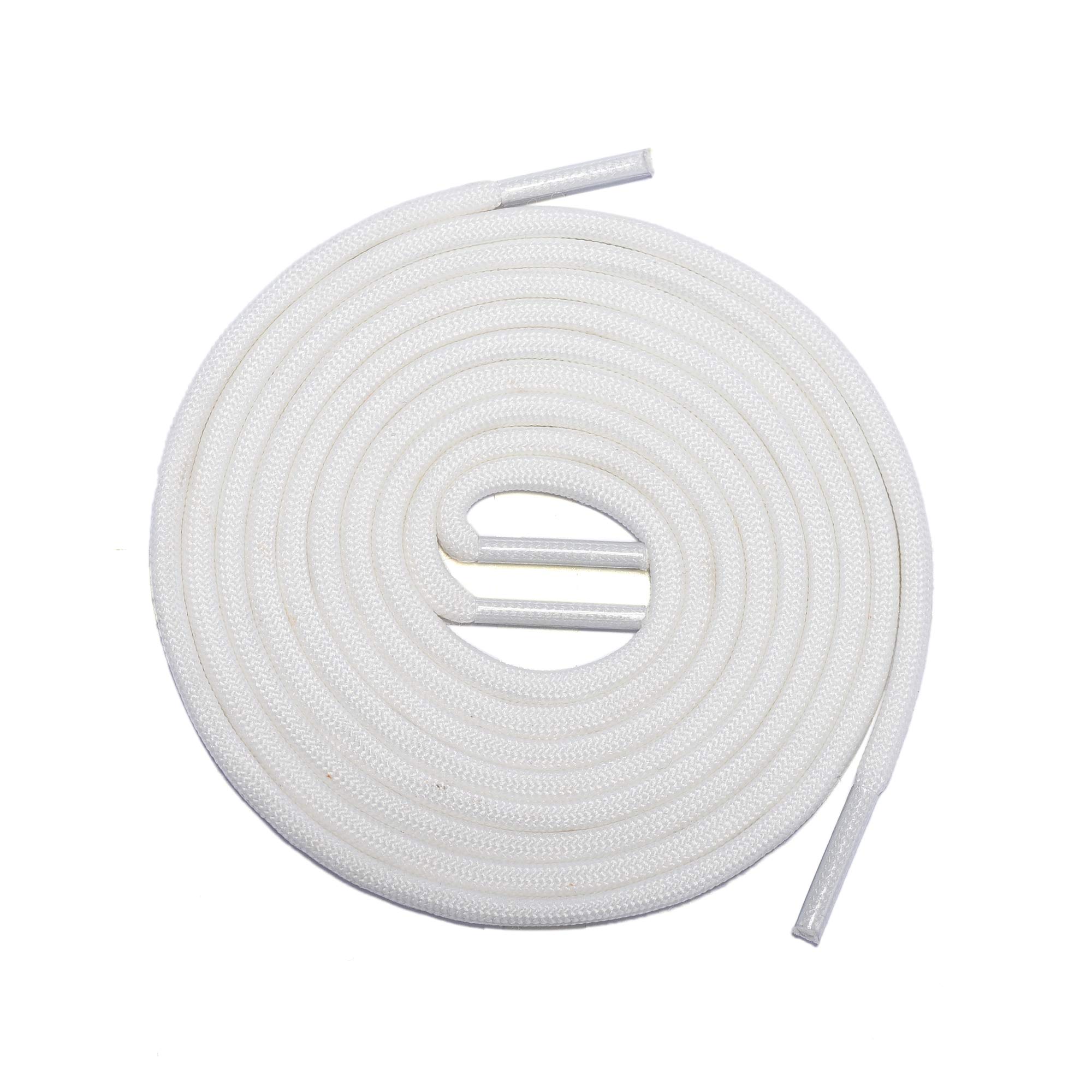 Thick Shoelaces Round Athletic Shoe Laces (2 Pair) - For Sneaker and Hiking Boot Laces