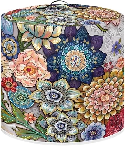 Cubierta para olla arrocera con bandera estadounidense de mariposa, cubierta de polvo para aparato, a prueba de huellas dactilares, herramienta de