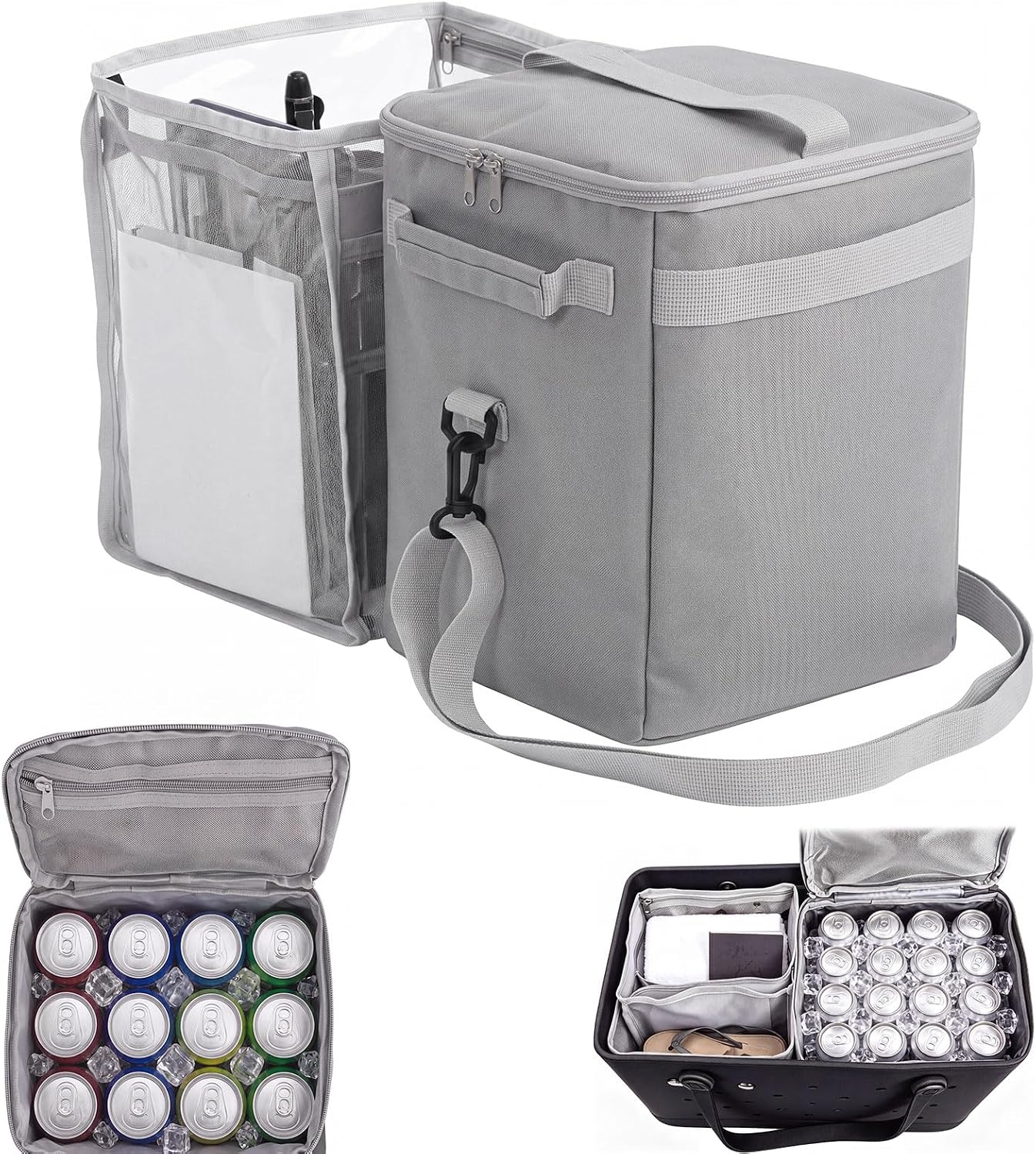 2-in-1 Cooler Organizer Insert for Bogg Bag XLarge,Cooler Insert for Bogg