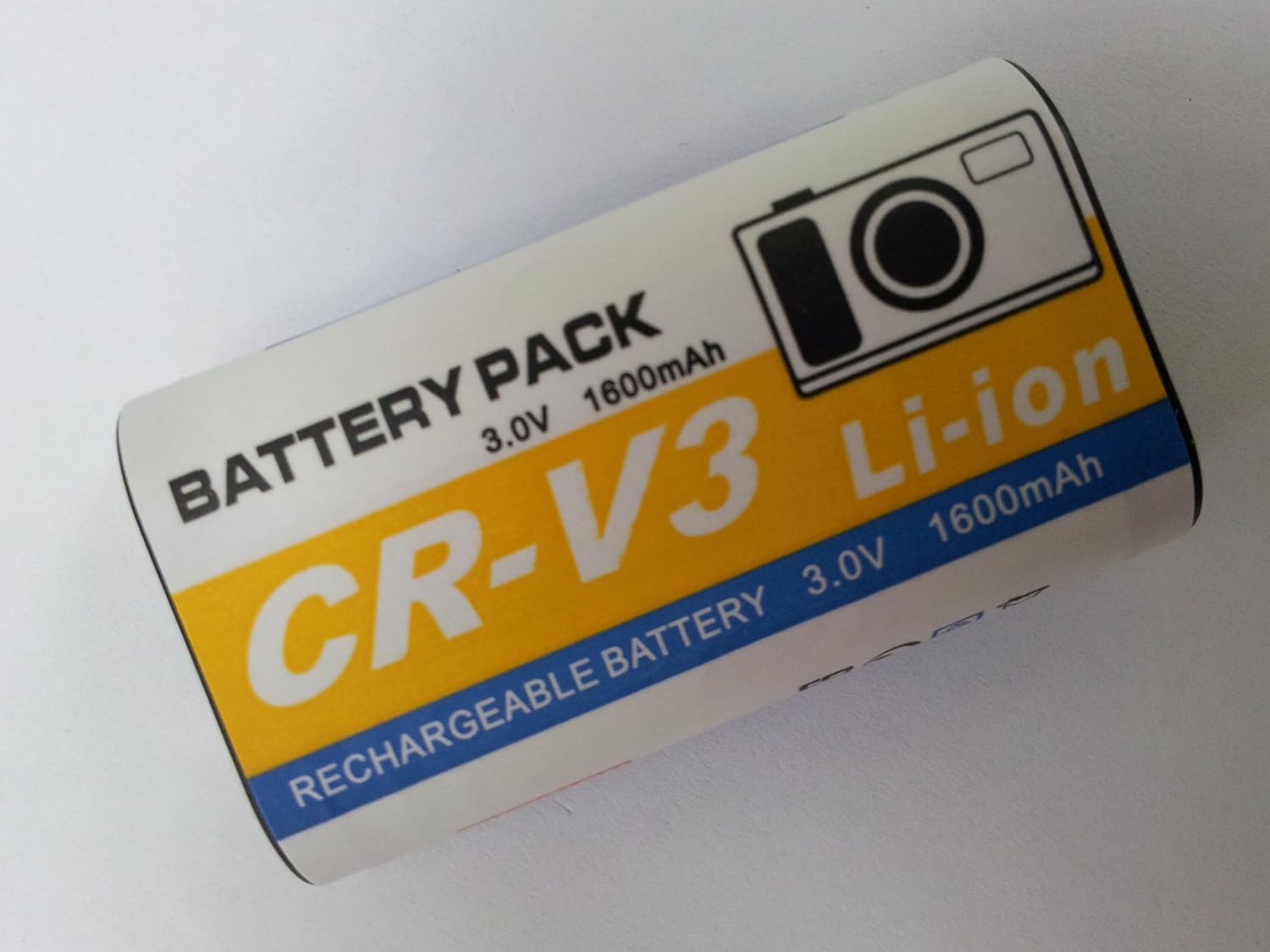 1600mah CRV3 CRV3 Rechargeable LiIon Battery For Kodak