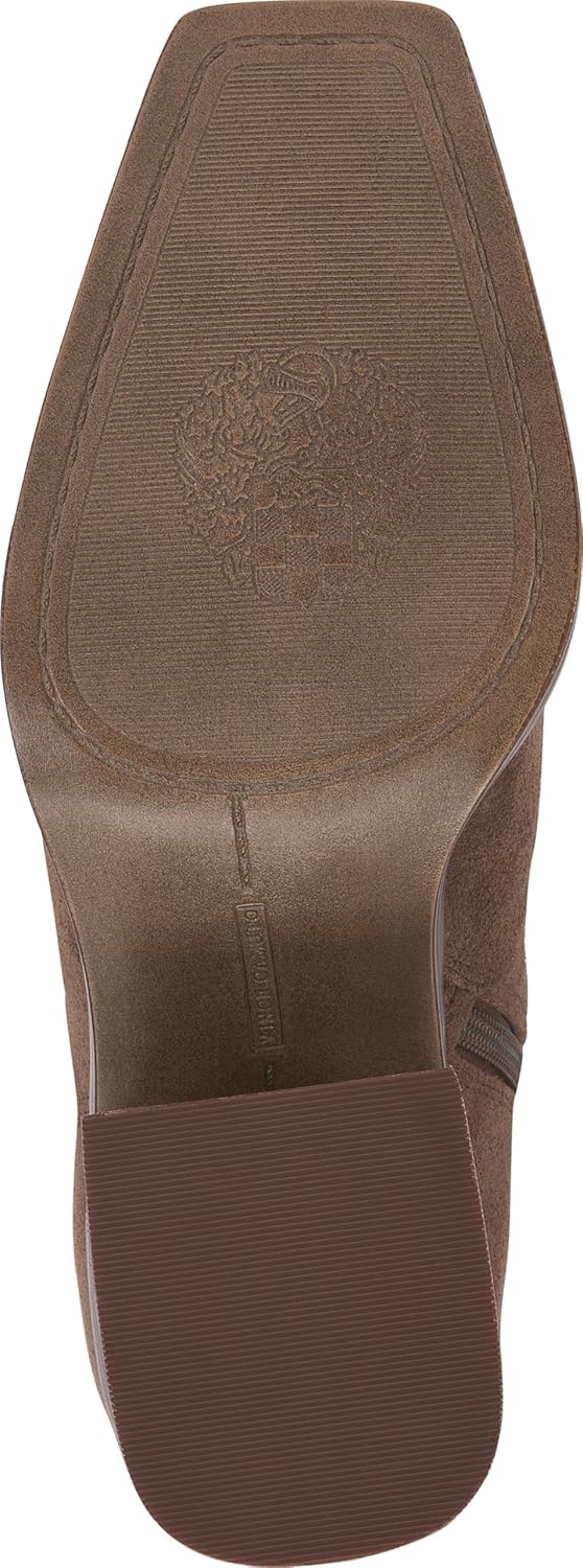 Vince Camuto Women's Sangeti Extra Wide Calf Stacked Heel Knee High Boot, Toasted Taupe, W 9 - Image 4