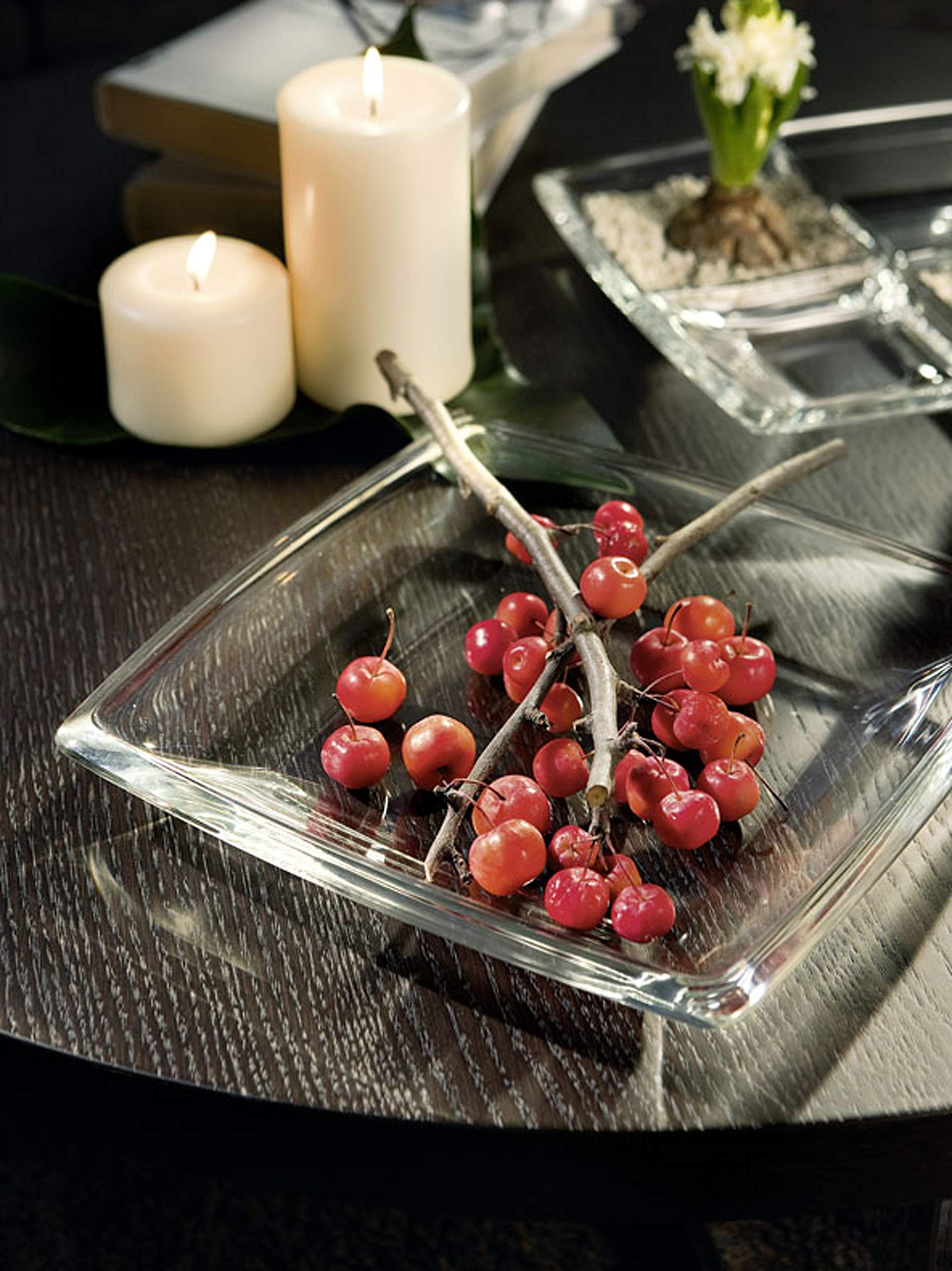 Barski Glass, Charger, Plate, Silver Glass Charger, Set Of - View #6