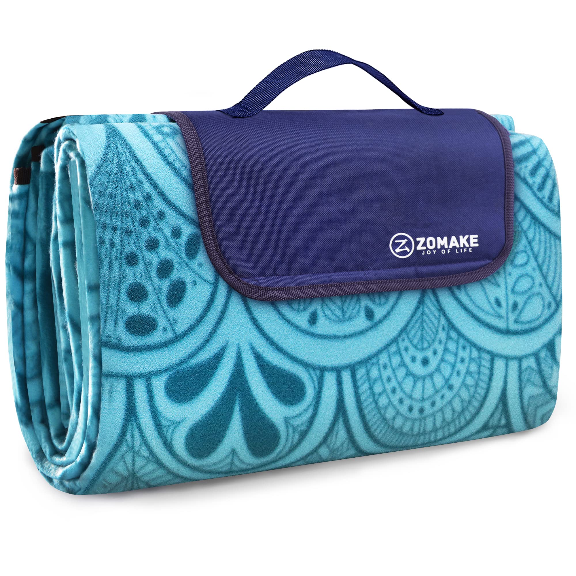 ZOMAKE Big Picnic Blanket - Foldable Portable Outdoor Beach Mat Extra Large Water Resistant for Family Park Garden Concert Camping Travel(200-200cm)