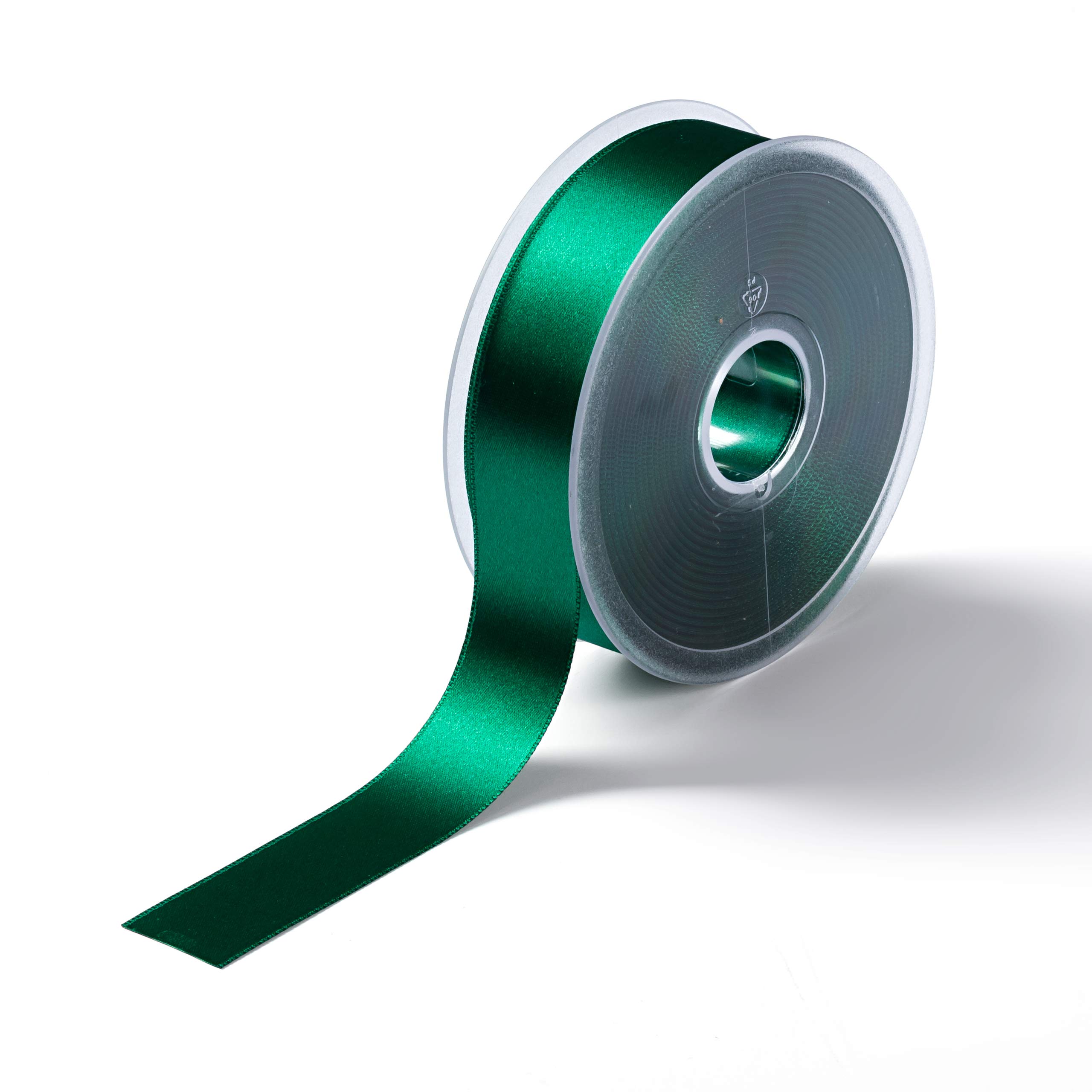 Prym Satin Ribbon 25 mm Green, 100% Polyester