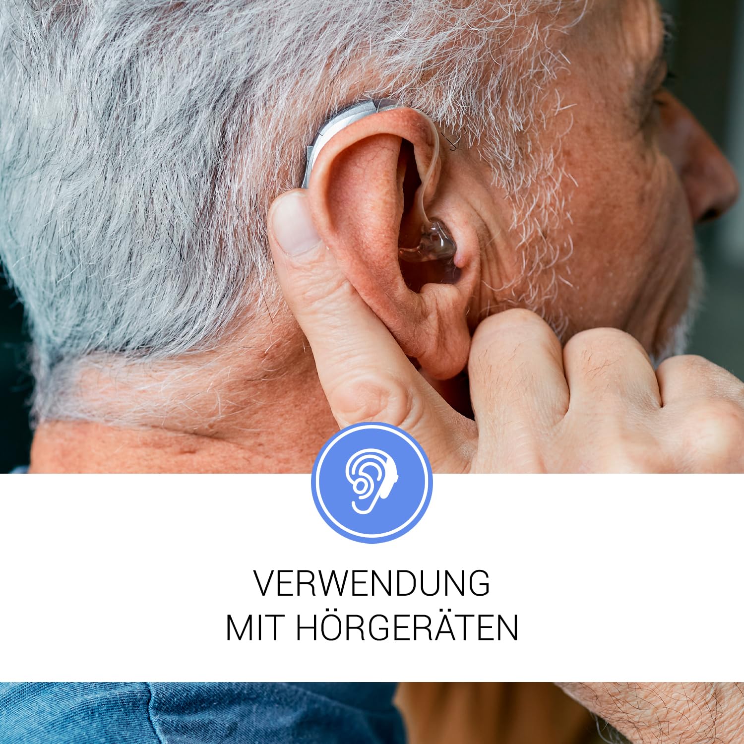 SPC Comfort Kairo - Schnurloses Telefon für Senioren mit großen Tasten, verstärktem Ton, hörgerätekompatibel, Anrufsperre, Lichtsignal und 2 Direktspeichern – Schwarz