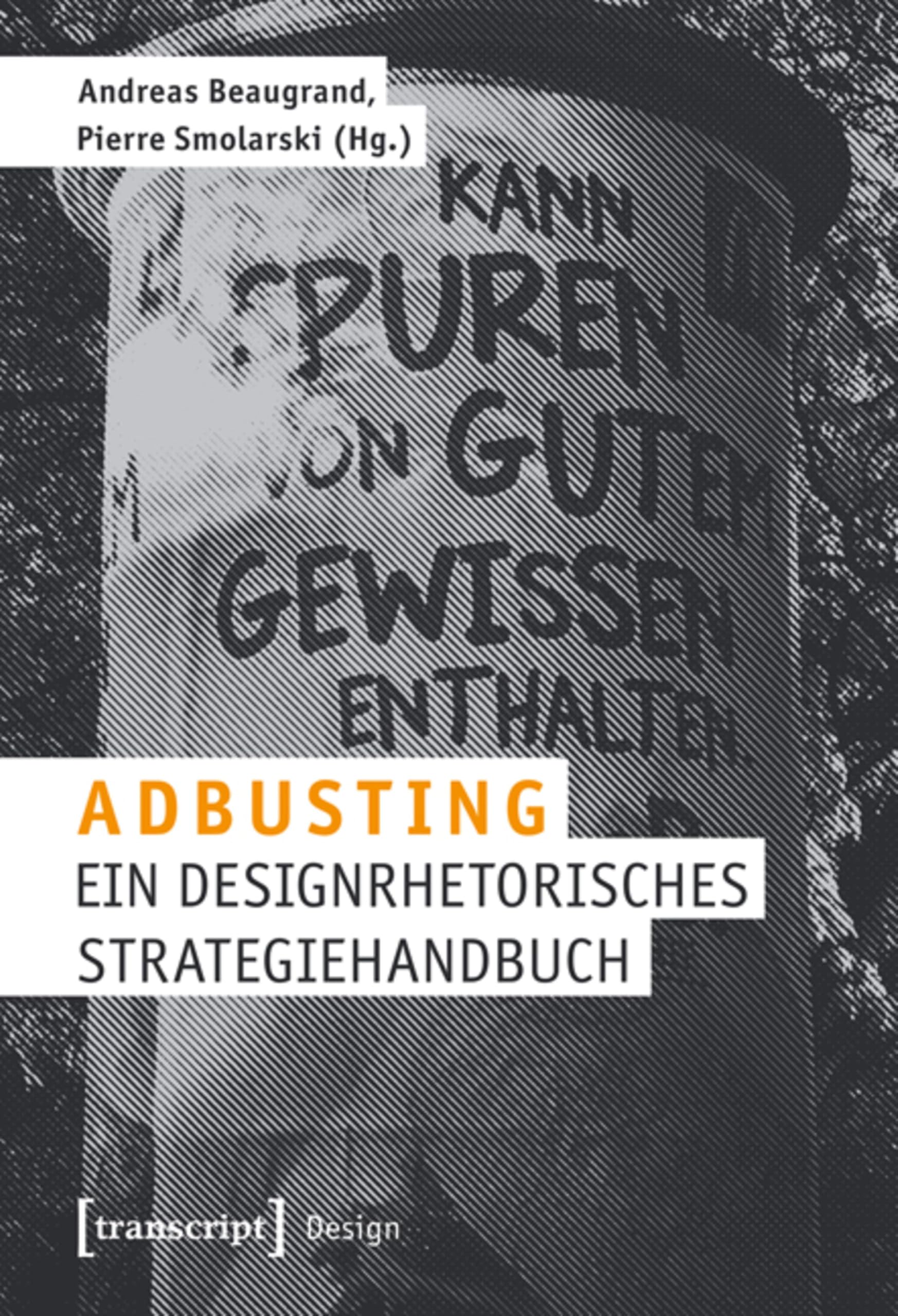 Livre Adbusting Strategiehandbuch en allemand sur la théorie du graphisme