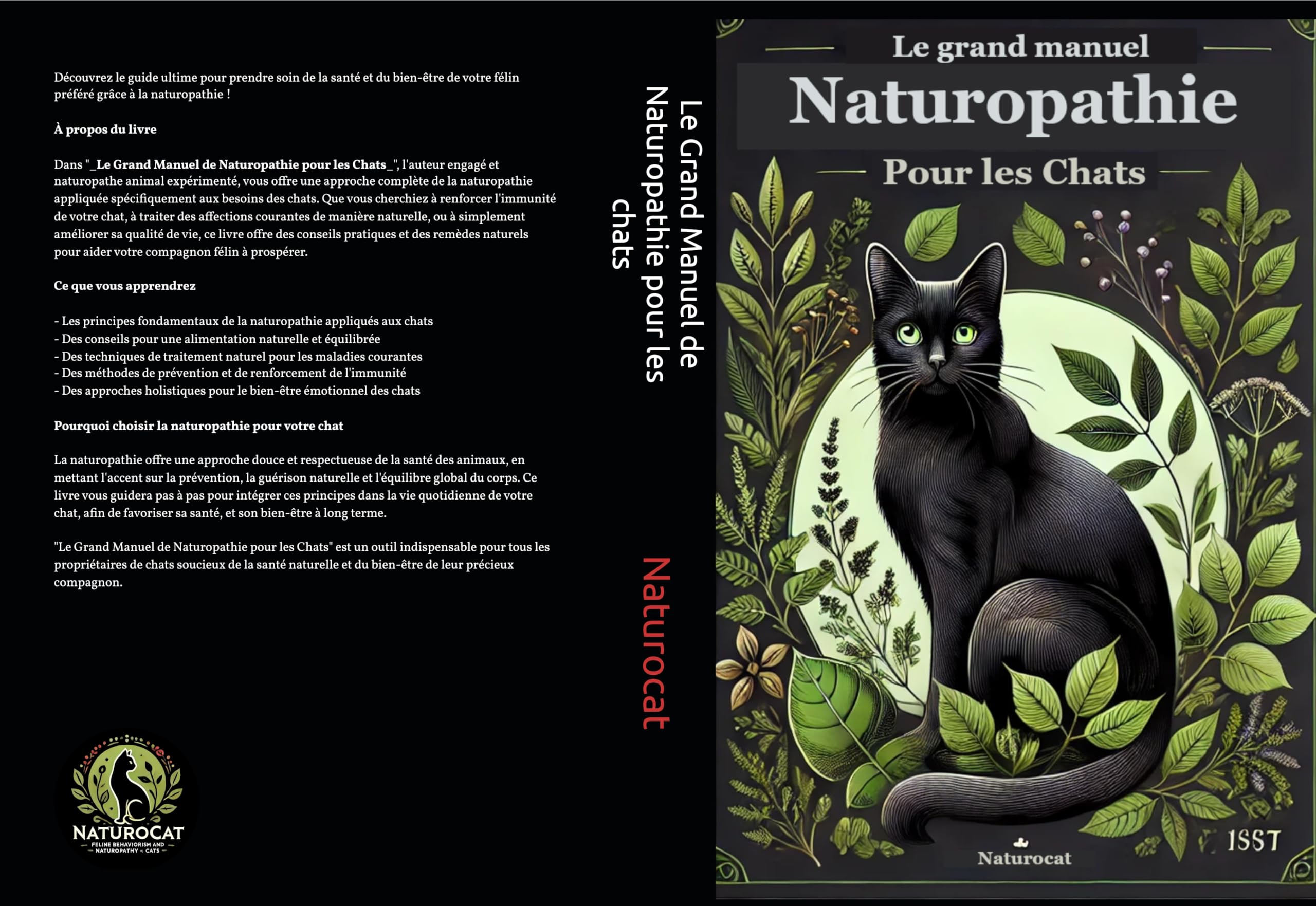 Le Grand Manuel de Naturopathie pour les chats (Naturocat)