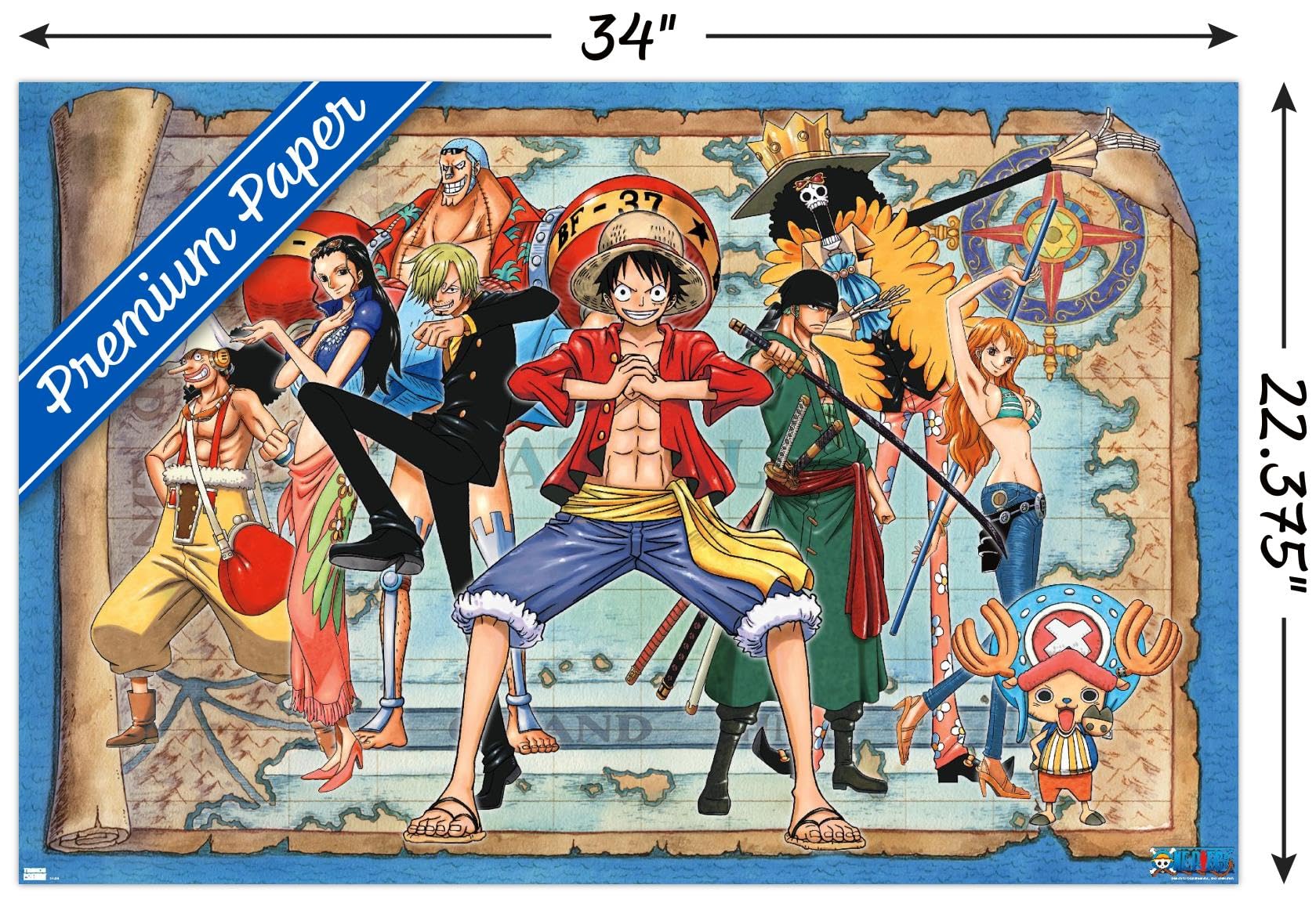ONE PIECE☆ワンピース★ファイル•ノート▪︎ボールペン▪︎ステッカー Amazon.com: Trends International One Piece - Group Map Wall Poster