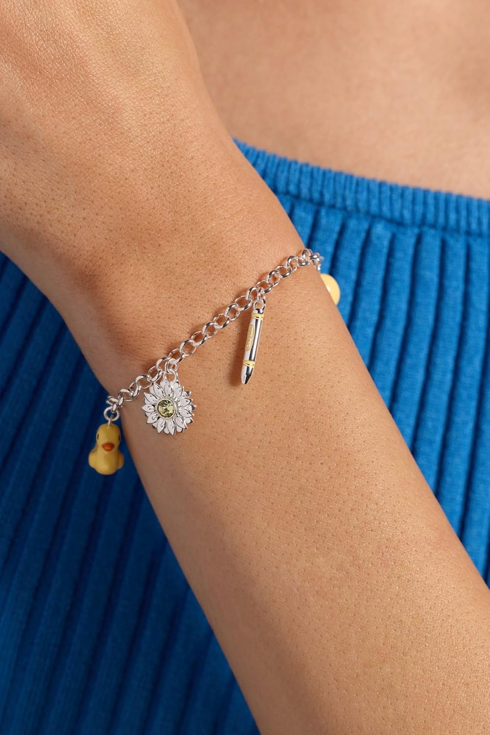Alex and Ani Crayola Fan Favorites Sunglow Charm Bracelet