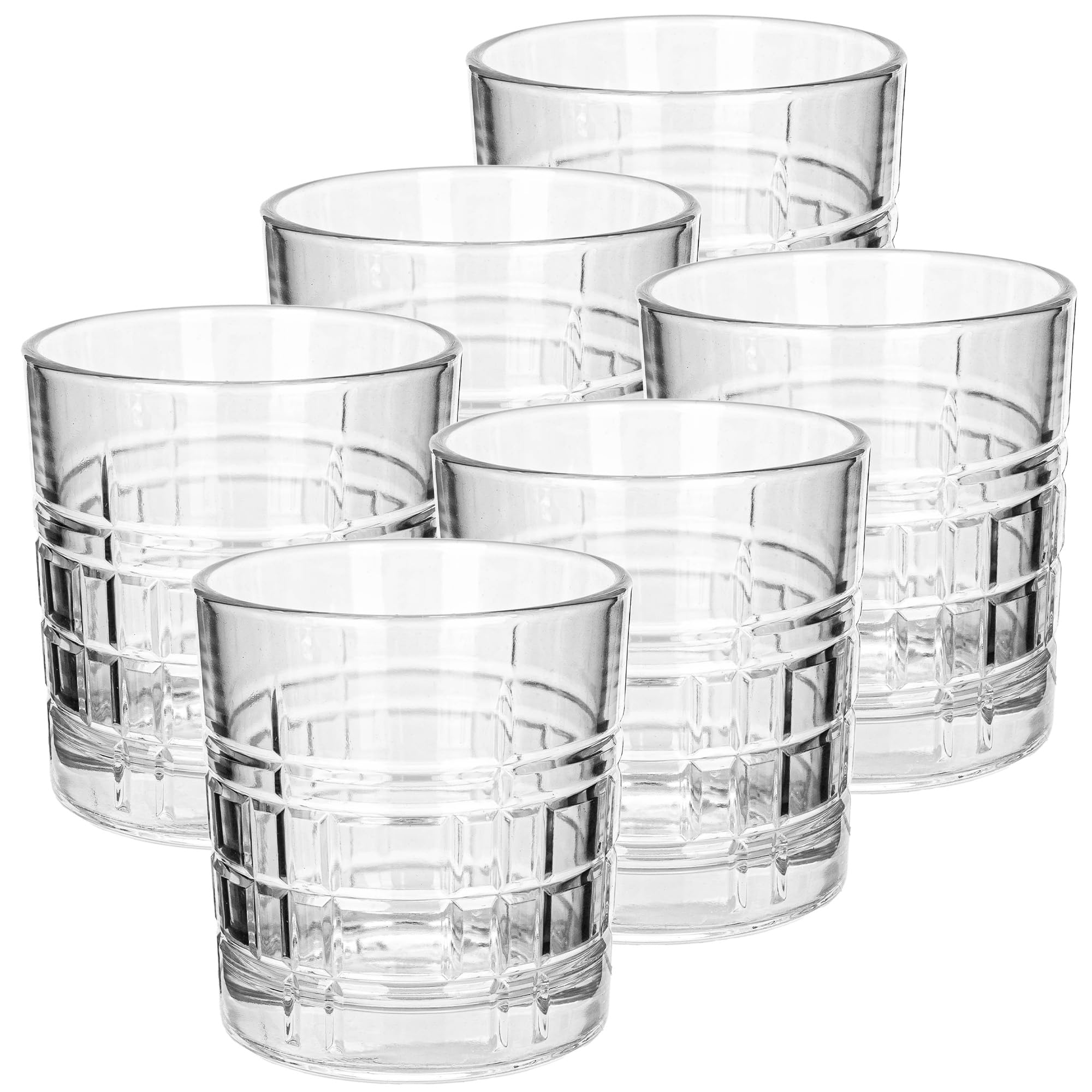 KADAX Drinkglazen, drinkglazen met inhoud 205 ml, vaatwasmachinebestendige waterglazen, robuuste cocktailglazen, kleine glazen voor water, sap (6 x 205 ml KADAX Drinkglazen, drinkglazen met inhoud 205 ml, vaatwasmachinebestendige waterglazen, robuuste cocktailglazen, kleine glazen voor water, sap (6 x 205 ml
