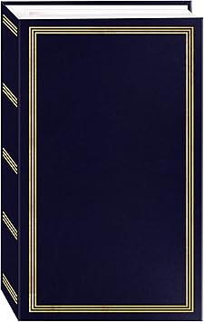 Pioneer Photo Albums STC-504 Navy Blue Photo Album, 504 Pockets 4"x6", 1 Count (Pack of 1)
