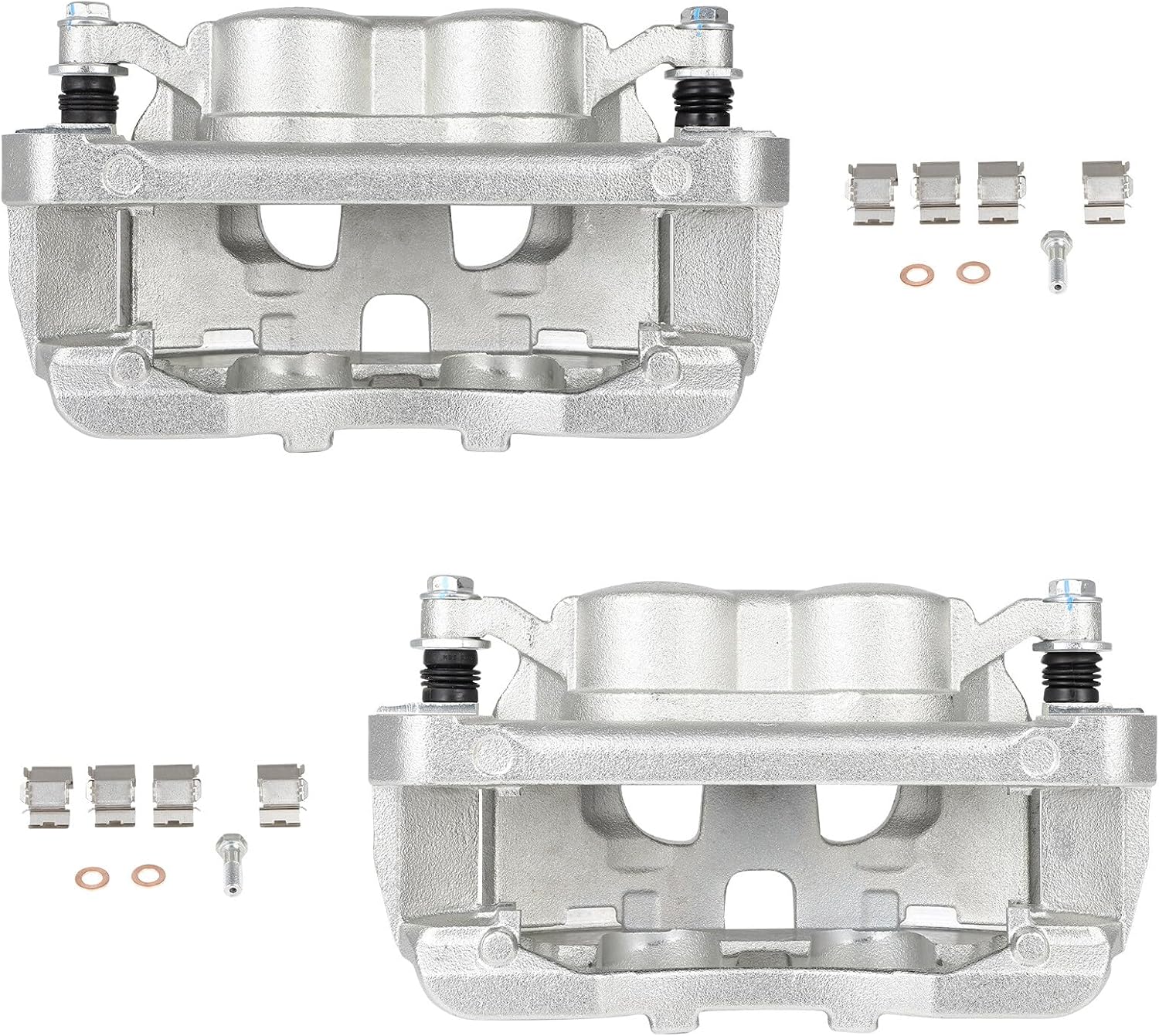 INEEDUP Front Left & Right Disc Brake Caliper Assembly With Bracket 18B5487 18B5486 For Ford For F-250 Super Duty 13-20 For Ford For F-350 Super Duty 13-19 For Ford For F-450 Super Duty 13-15