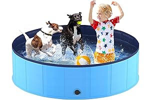 Niubya Foldable Dog Pool: Portable Pet Oasis for Summer Fun