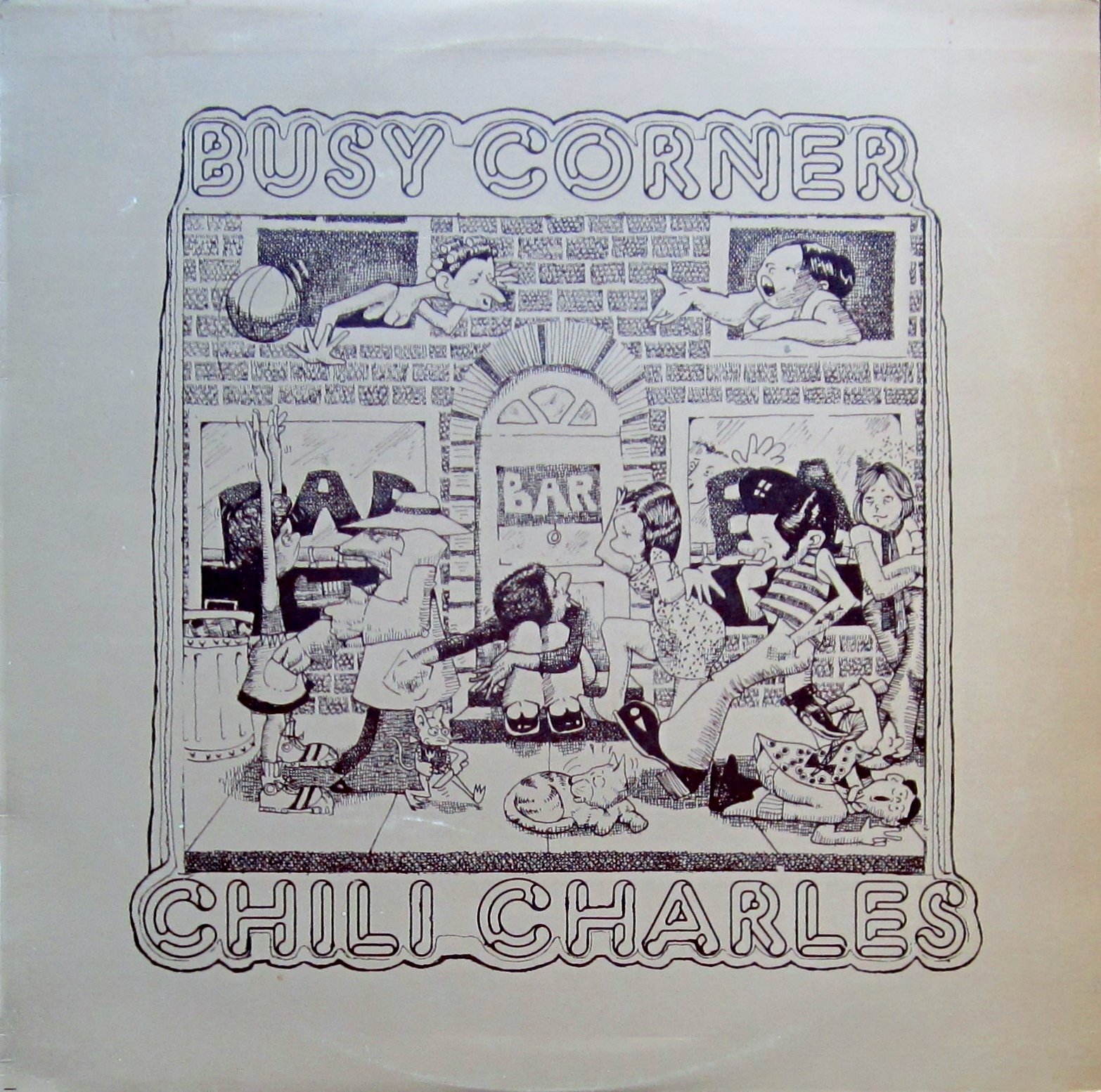 BUSY CORNER LP (VINYL) UK VIRGIN 1973