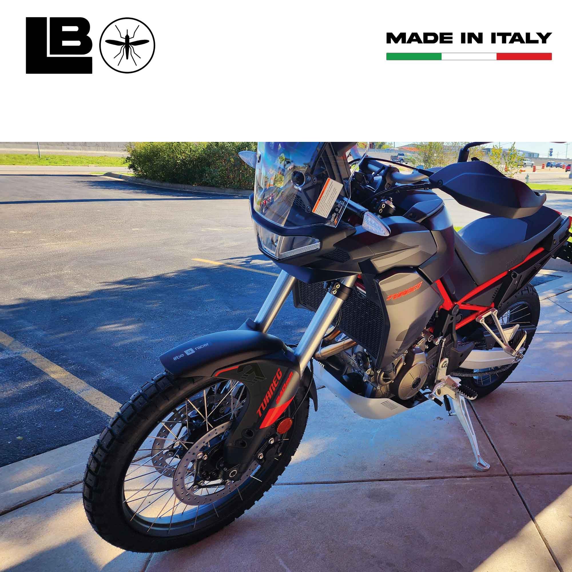 Labelbike 3D Aufkleber Für Aprilia Tuareg 660 Podium 2023-2025 – Rot Schwarz, Handharzbeschichtet