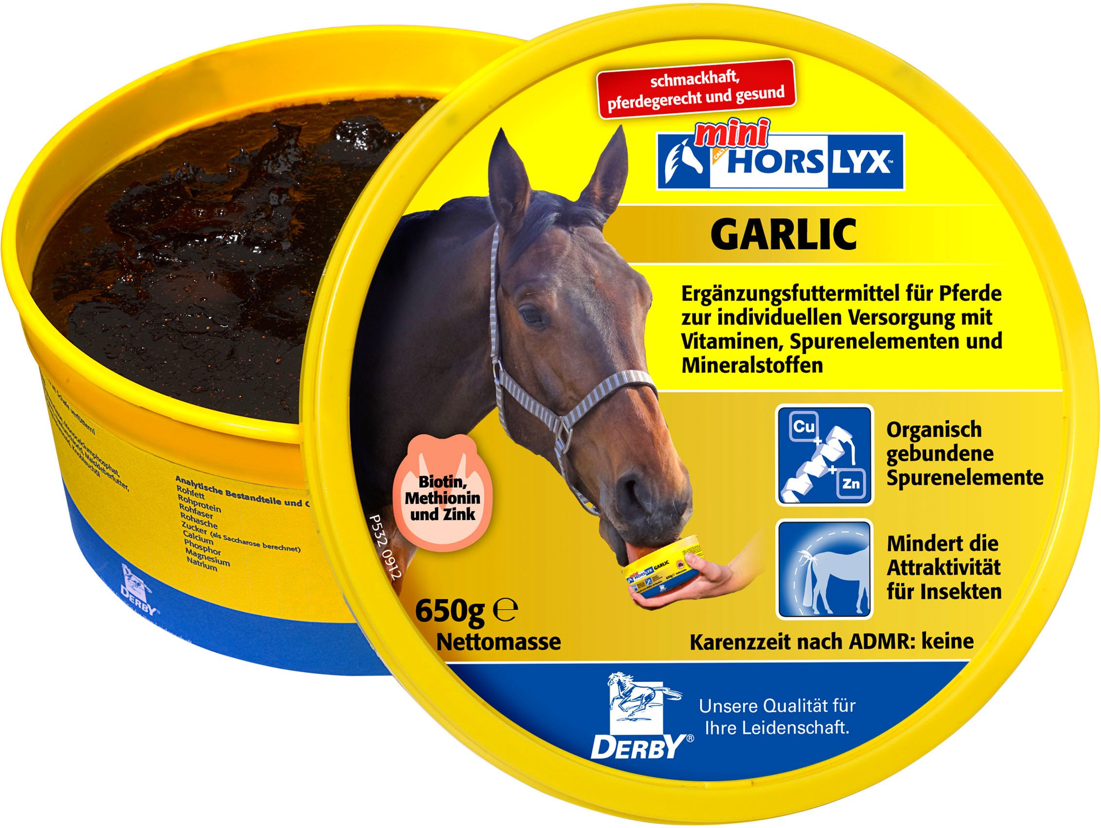 Leckmasse ´Horslyx´. Garlic 650g