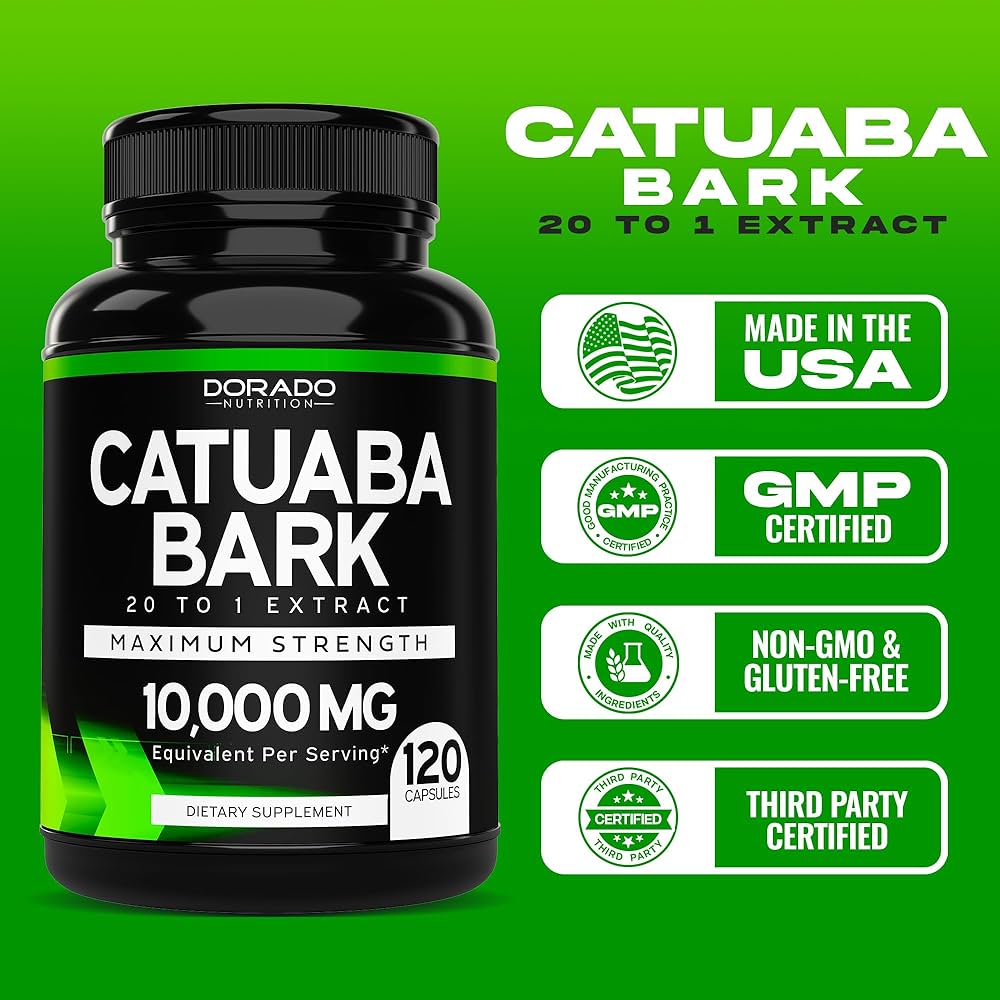 CATUABA  カツアバ Amazon.com: Carlyle Catuaba Bark Extract for Men and Women