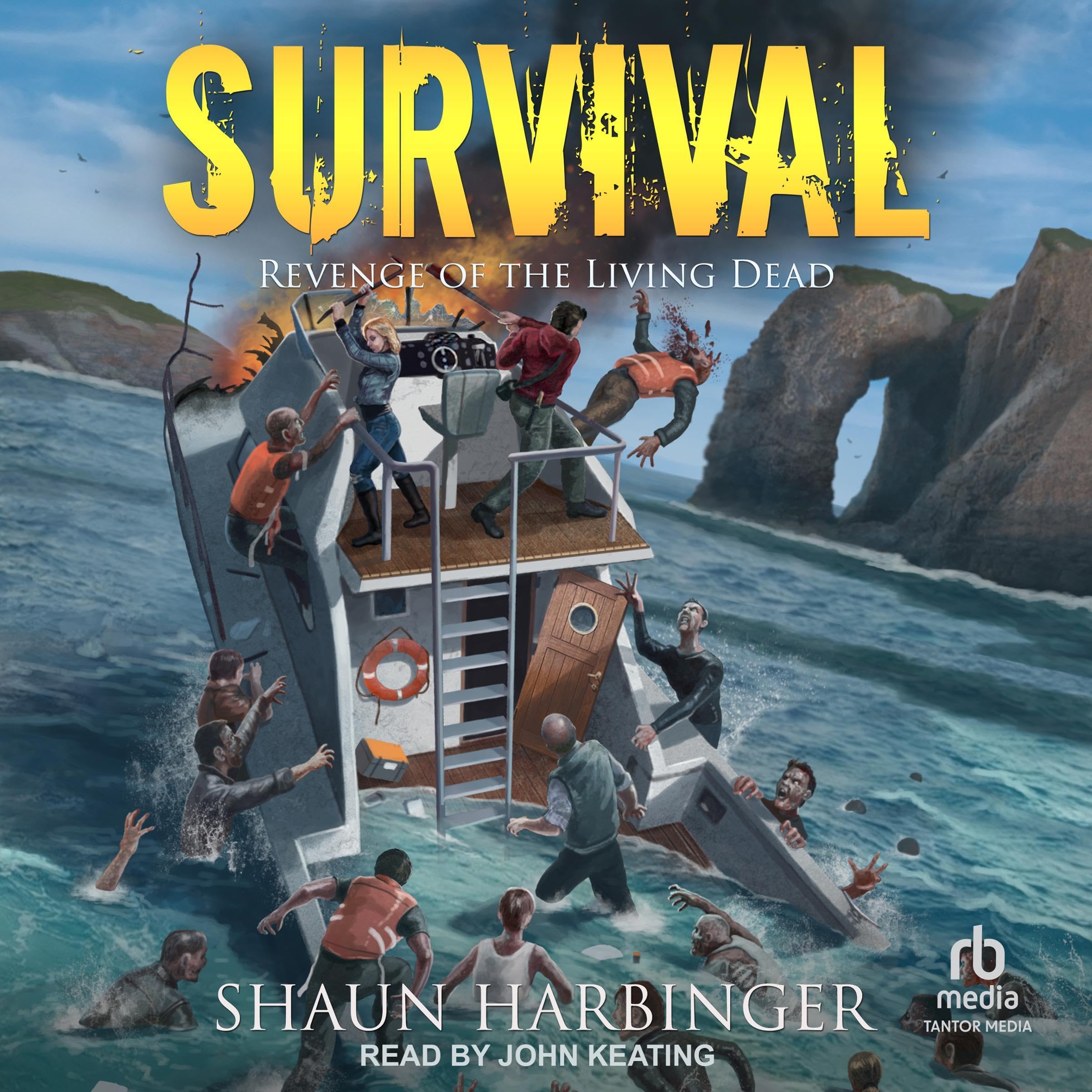Cover art for Survival: Undead Rain, Book 5