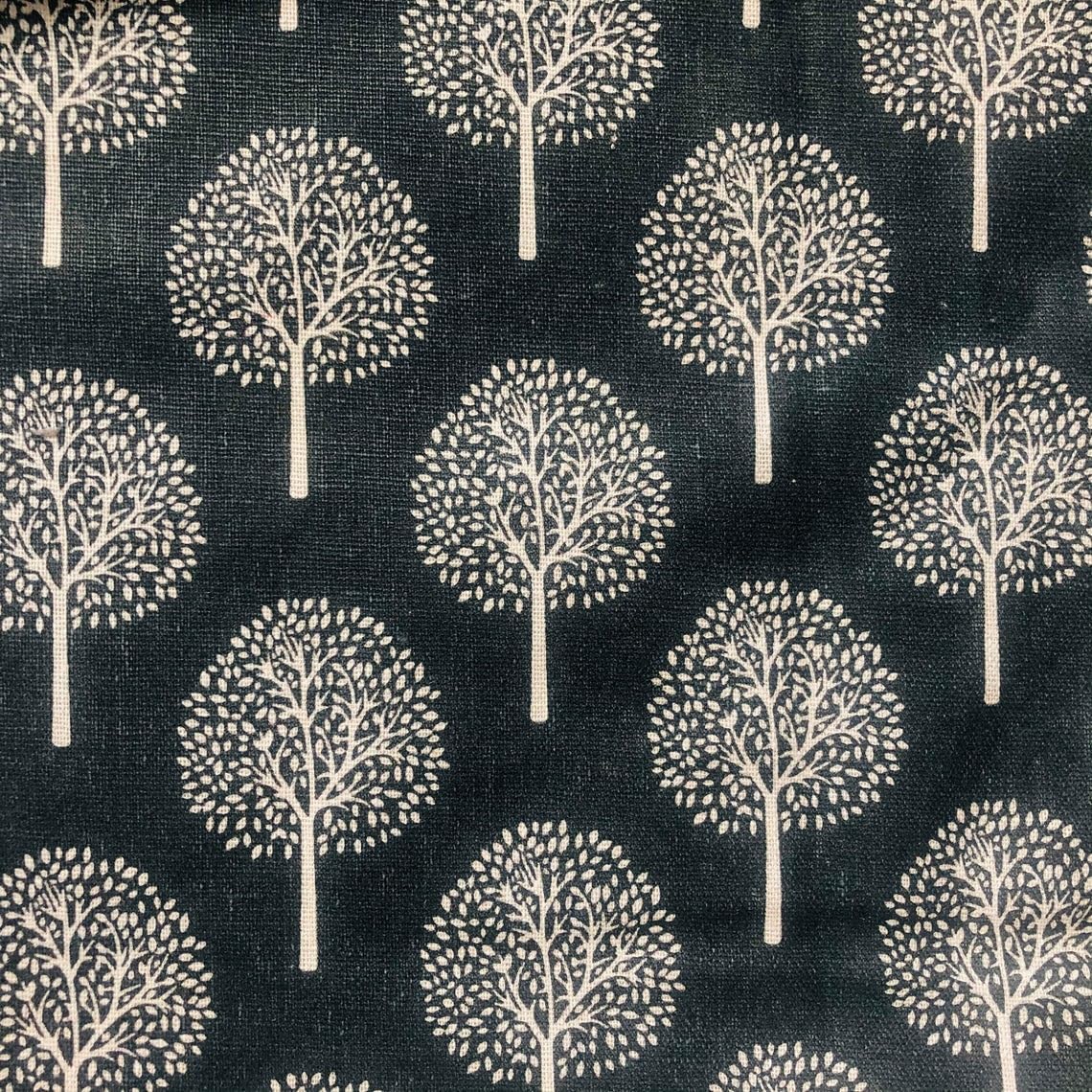 Grey Mulberry Tree Cotton Linen Fabric Natural Light Grey Hessian Jute Material Home Decor Curtain Upholstery- 150cm Wide Canvas (1 Metre) - Image 3