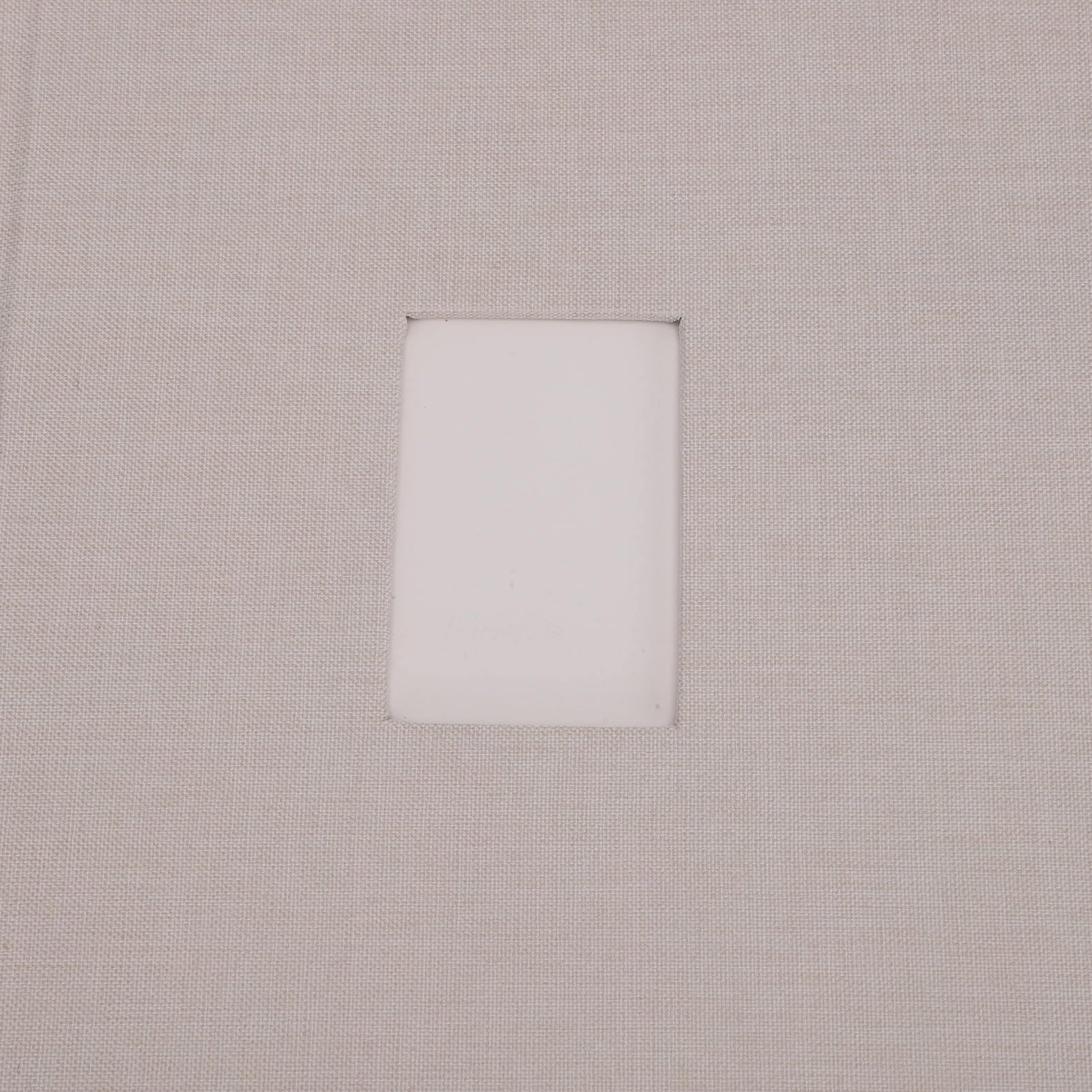 banapoy Álbum Fotos 120 Bolsillos Apto para Mini 2x3 Pulgadas (Beige) | Mini álbum almacenamiento imágenes con espacio escritura para colección libros memoria DIY boda, a prueba polvo