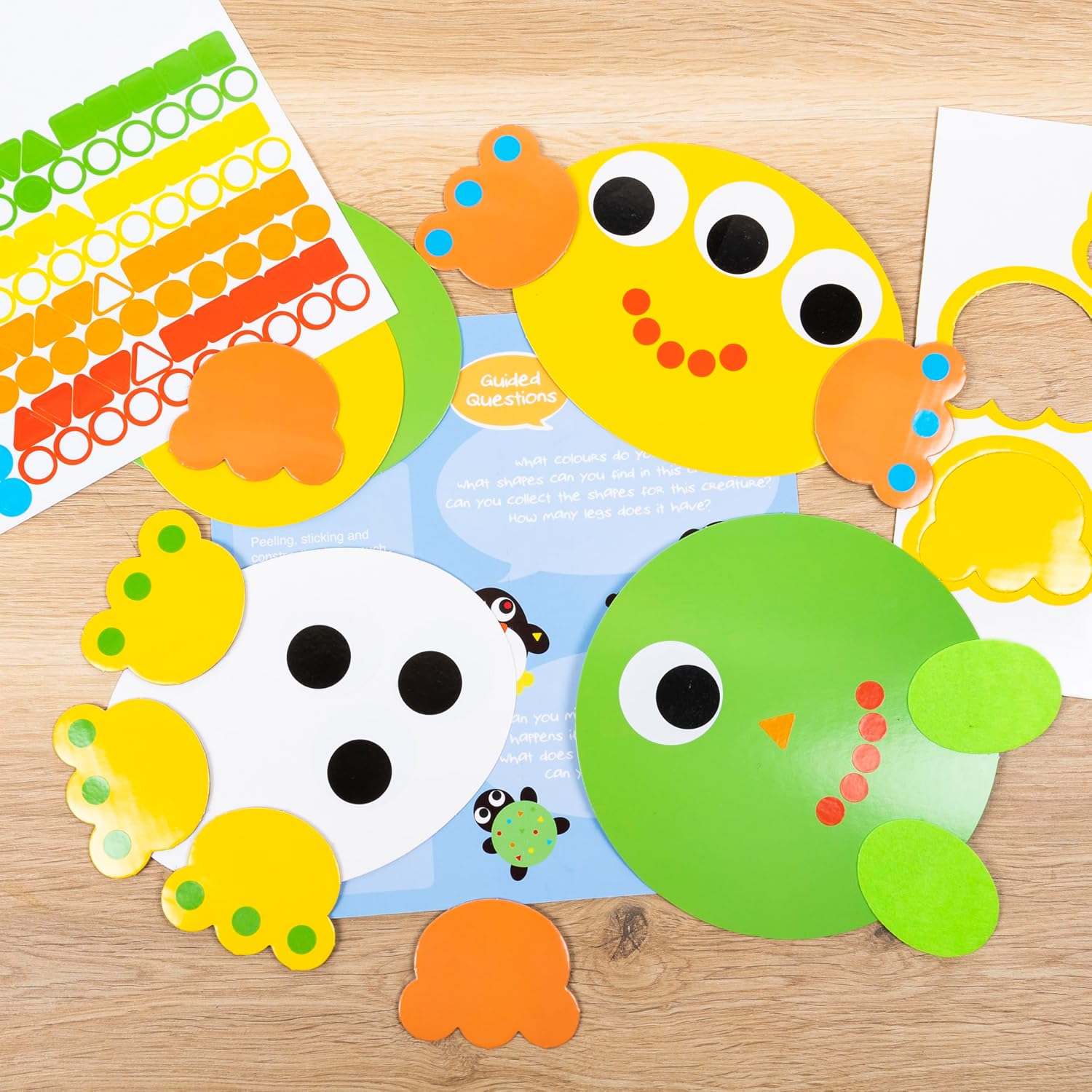 Micador Early Start Sensory Creating Pack, Crazy Creatures Sensory Pack, Developmental Kids Activities
