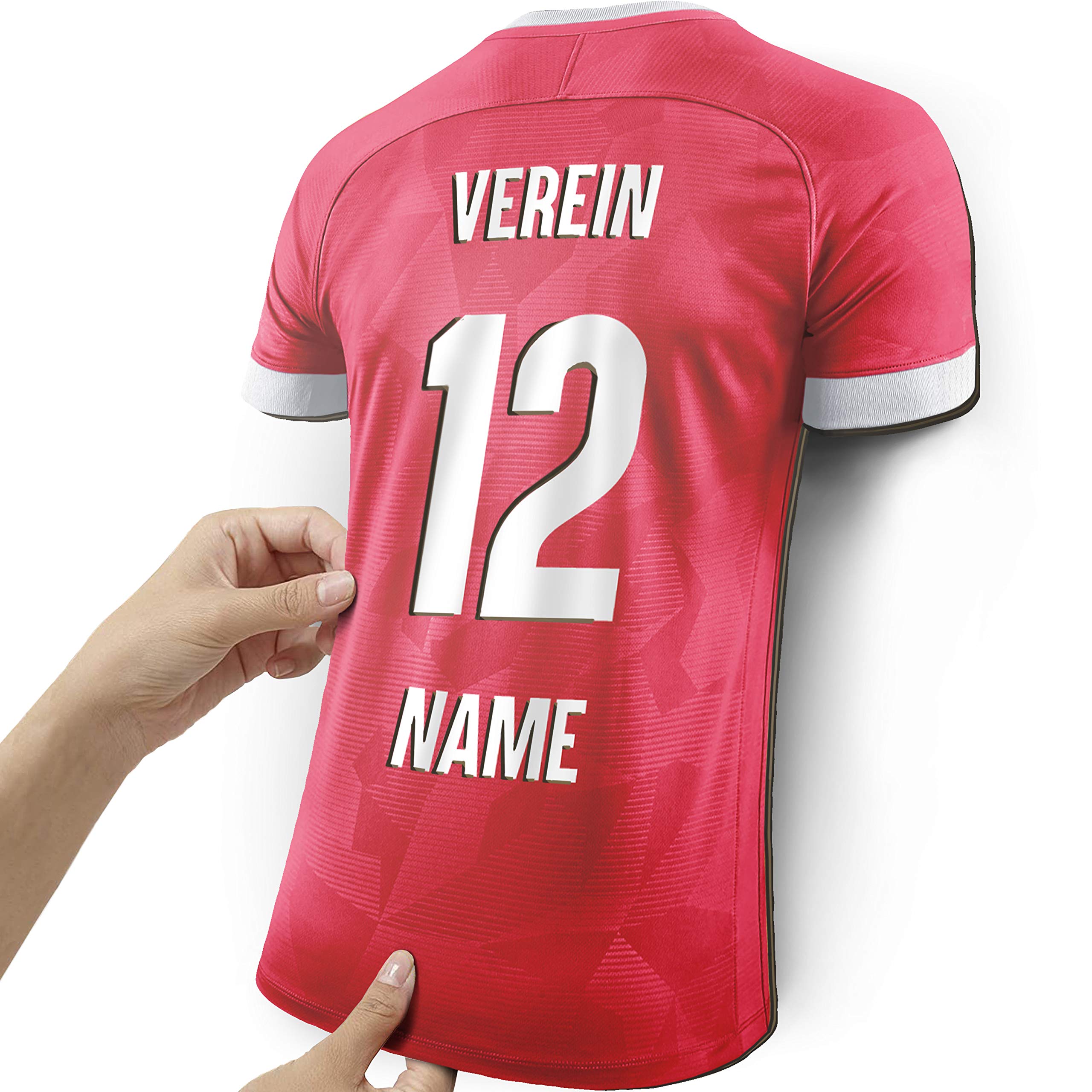 Elbeffekt Trikotlampe für Hannover Fans aus Holz - personalisierbares Geschenk - schenke Dein individuellen Hannover Fanartikel aus Echtholz