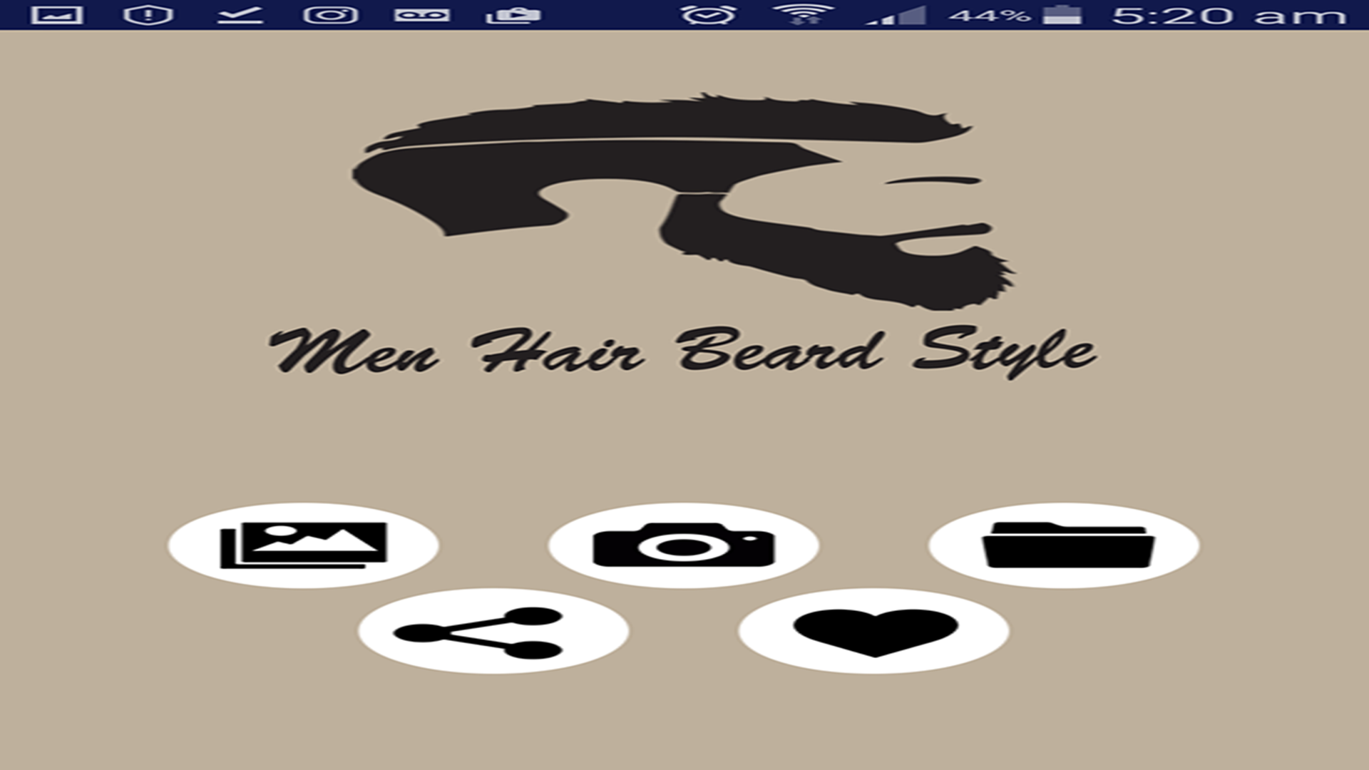 Men Hair Beard Style Editor App on Amazon Appstore