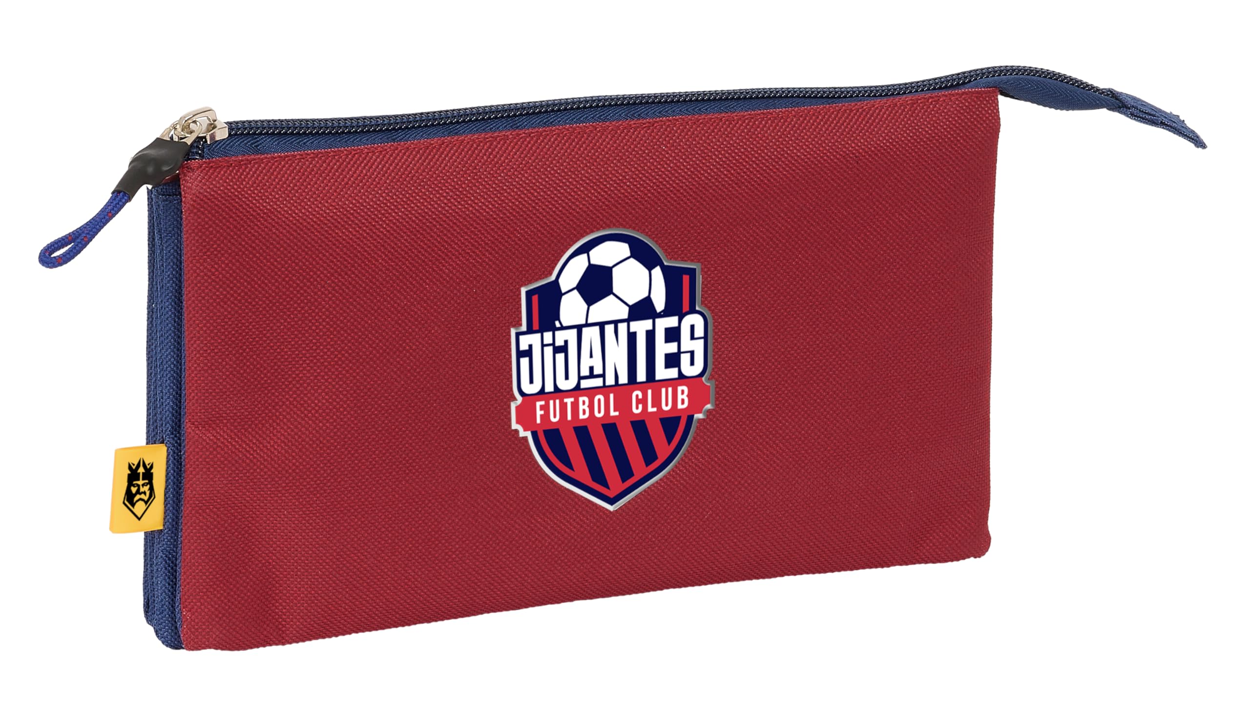 Safta Kings League JIJANTES, Triple Pencil Case, Children's Pencil Case