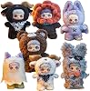 Nommi Maymei Serie Bosque Oscuro peluche a ciegas, 1 pieza (1 de 7 estilos posibles), 6 figuras regulares y 1 oculta, para colección de 15 años en adelante, (paquete de 1) 1