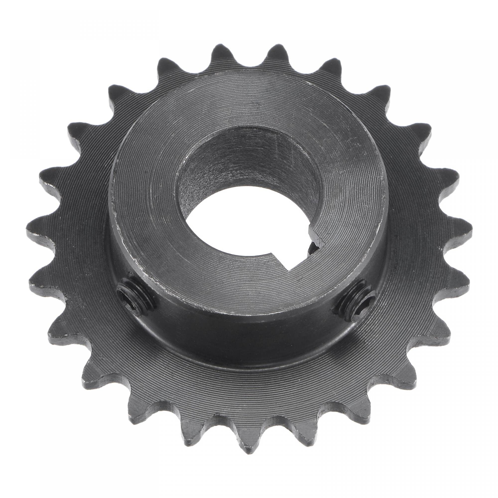 uxcell 23 Tooth Roller Sprocket B Type, #25 Chain, Single Strand 1/4
