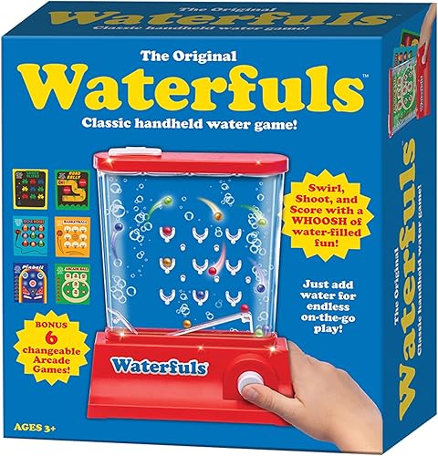 LatchKits The Original Waterfuls - Juego clásico de agua de mano - Solo tienes que añadir agua ahora con 6 opciones de juego LatchKits The Original Waterfuls - Juego clásico de agua de mano - Solo tienes que añadir agua ahora con 6 opciones de juego