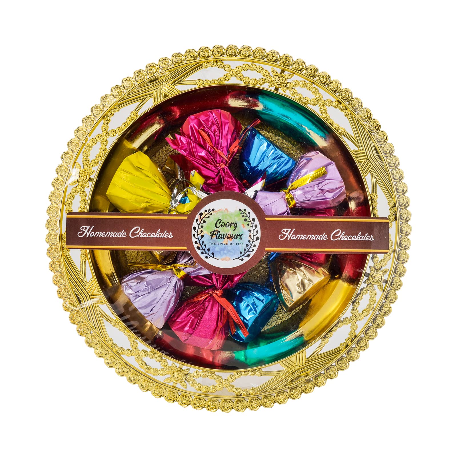 See full amazon price history chart for Coorg Flavours HOMEMADE Chocolates in Golden Round Tray, Gift Birthday, Anniversary - 100 gm Coorg Flavours HOMEMADE Chocolates in Golden Round Tray, Gift Birthday, Anniversary - 100 gm (B09QKVPD5G) Amazon Price History, Amazon Price Tracker
