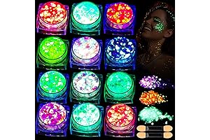 Teenitor Fit Colors Glow Gel For Face and Body Party Makeup