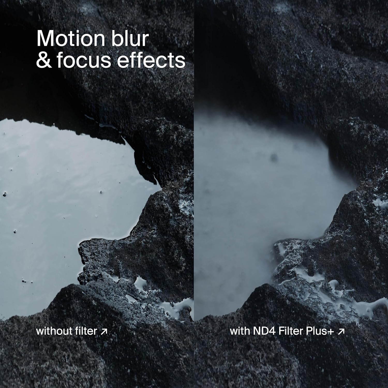 Urth 40.5mm ND4 (2 Stop) Lens Filter (Plus+) — 20-Layer Nano-Coated, Ultra-Slim Neutral Density Camera Lens Exposure Filter