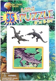 أحجية على شكل تمساح من وندر وورلد اوف نيتشر - 35 قطعة