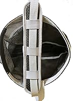 Vista 5 de Majestic Ally Bolsa de alimentación para caballos, bolsa de alimentación de malla de nailon resistente, correa ajustable con cierre duradero