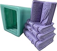 Vista 15 de Nuevo Diseño de Libro Molde de Jabón de Silicona Molde de Vela Moldes de Silicona 3D para Hacer Jabón, Pastel, Chocolate y Manualidades