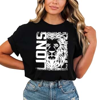 Amazon.com: Lions School Pride Shirt for Teens and Adults Lion