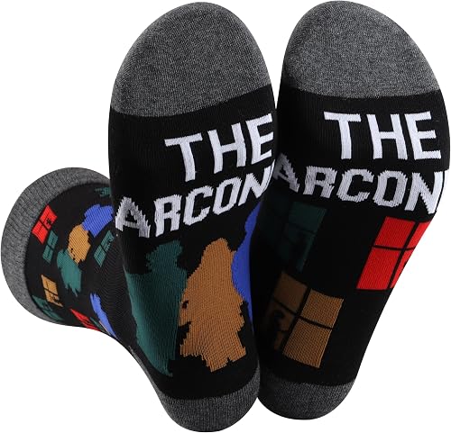 LEVLO Arconia Windows Socks Only Murders Gift Kono & Mabel & Oliver & Charles Me