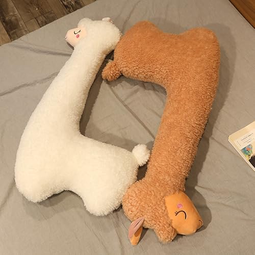 Ryttir 29.5 Inch Big Alpaca Stuffed Animal,Soft And Cuddly Llama Plush Toy Llama Stuffed Animal For Kids And Adults - Perfect Alpaca Gifts For Cuddling, Sleeping, And Room Decoration (Brown) #TOP4