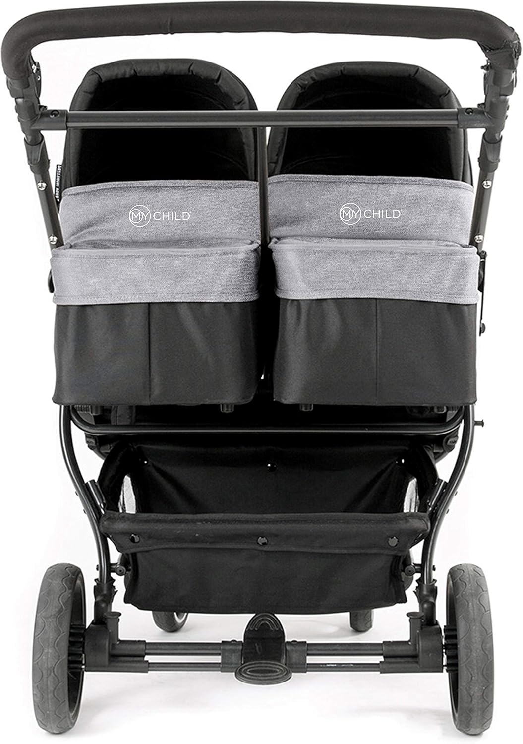 my child easy twin double stroller & carrycot