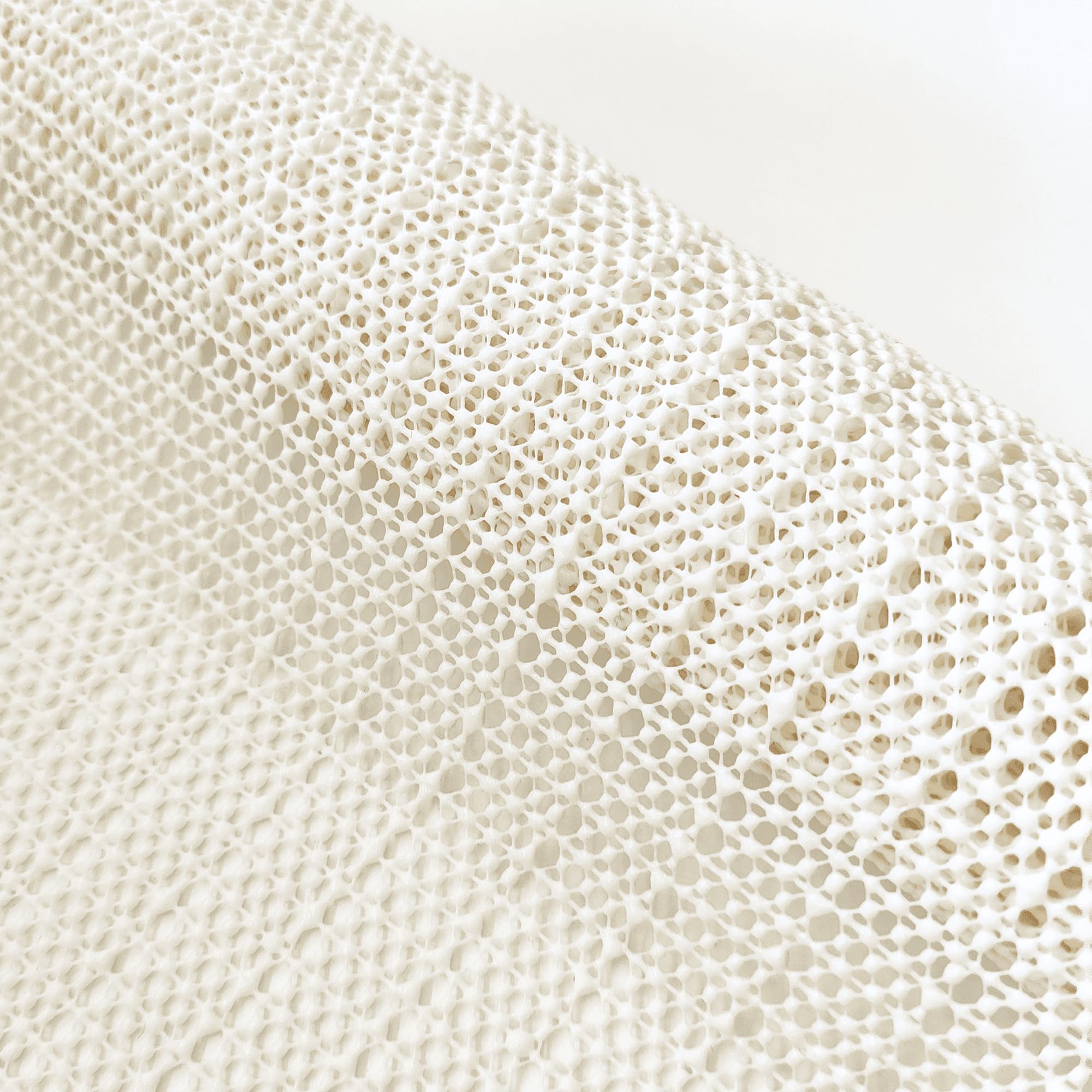 Sottofondo Antiscivolo 150 x 195 cm Antiscivolo e Protezione Rete Sotto Tappeto Lavabile per Moquette, Cassetti, Ripiani, Materasso, Divano, bianco